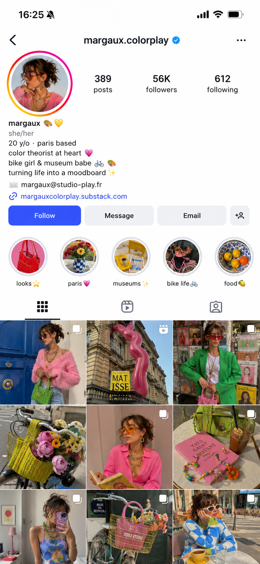 Instagram blogger introduction 1