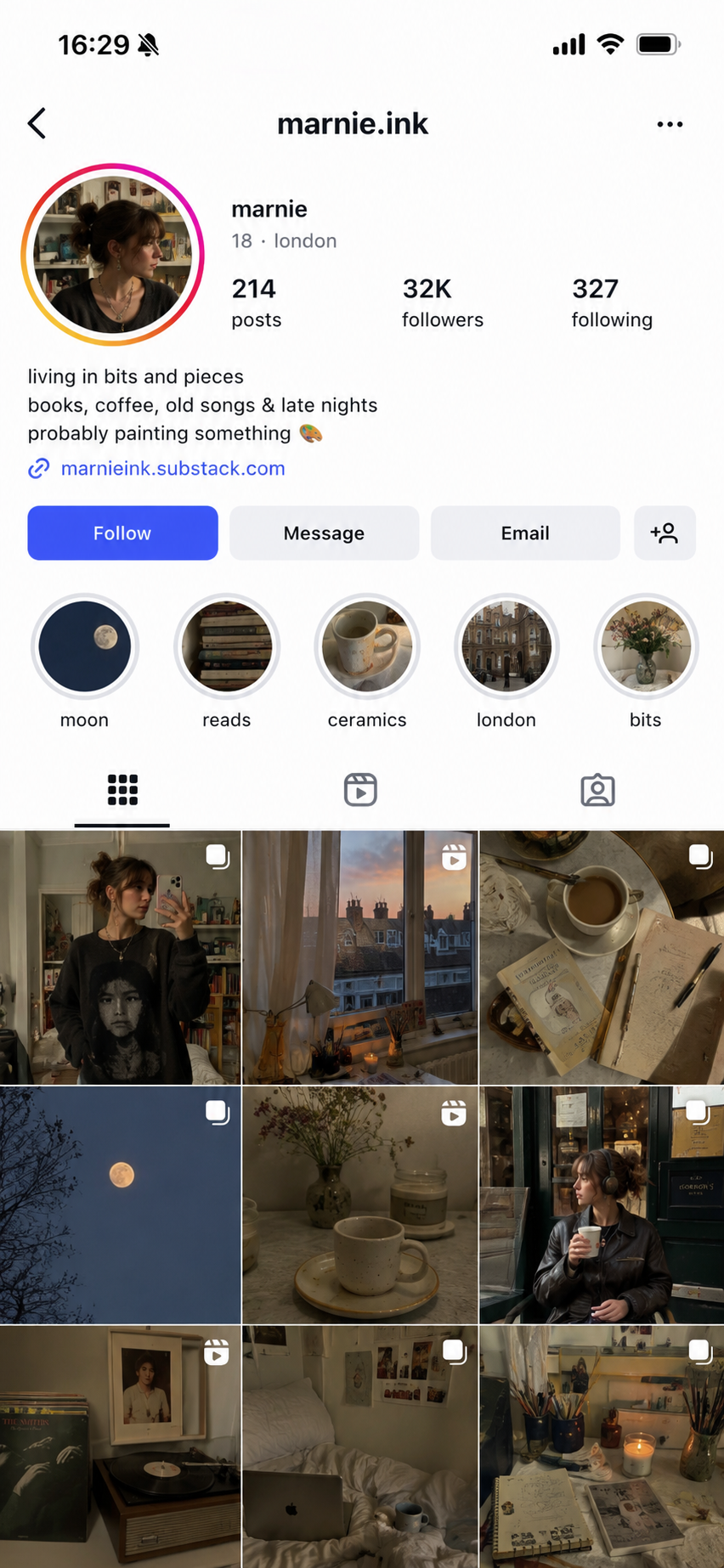 Instagram blogger introduction 2