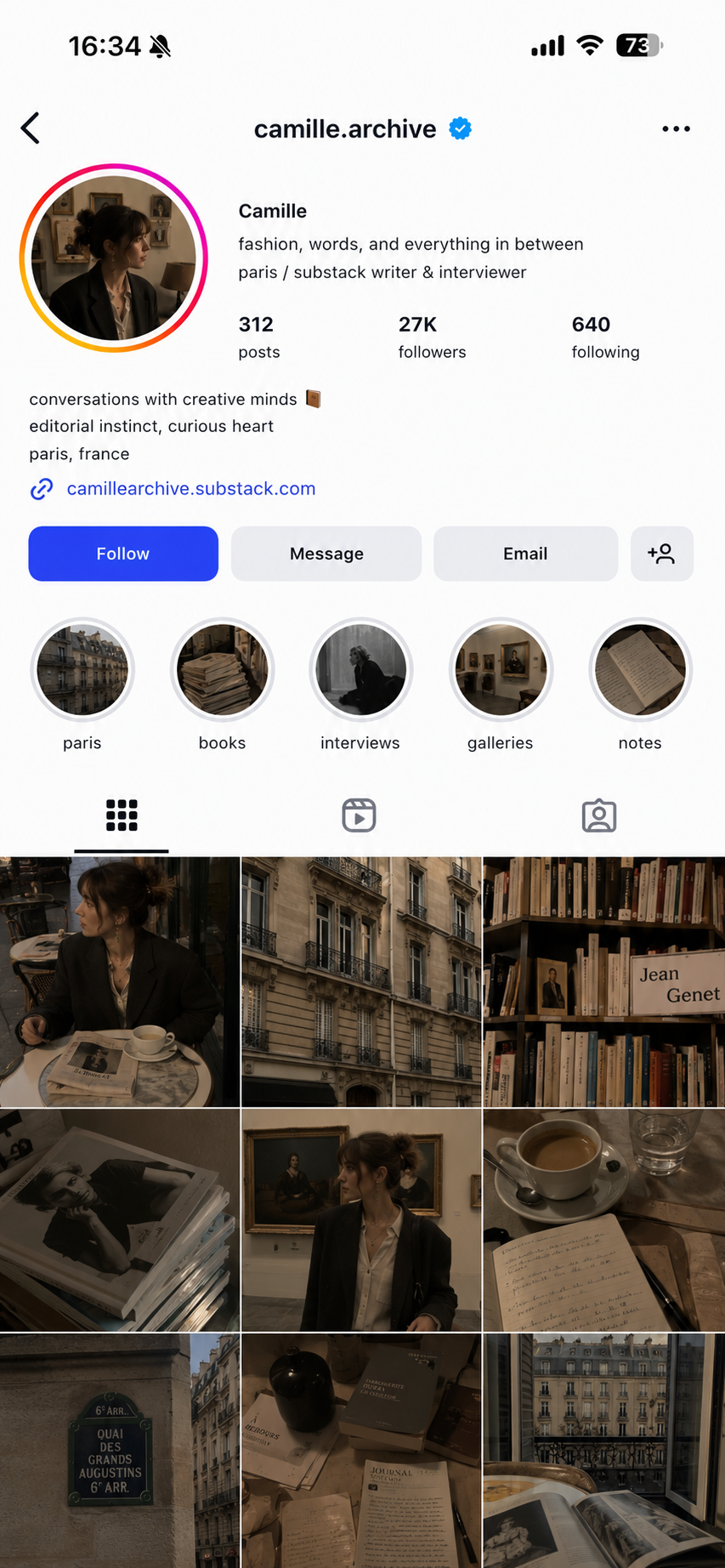 Instagram blogger introduction 3