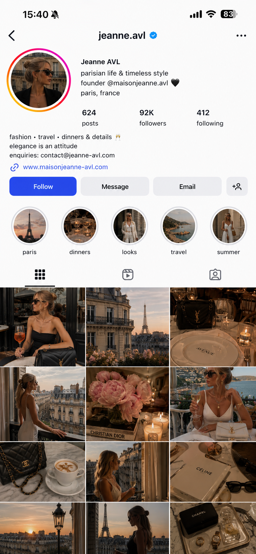 Instagram blogger introduction 4
